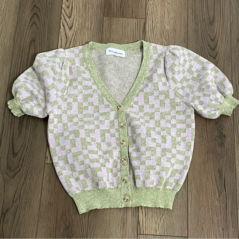 Heartloom Kayde‎ Cardi Knitted Button Sweater Shirt V-Neck